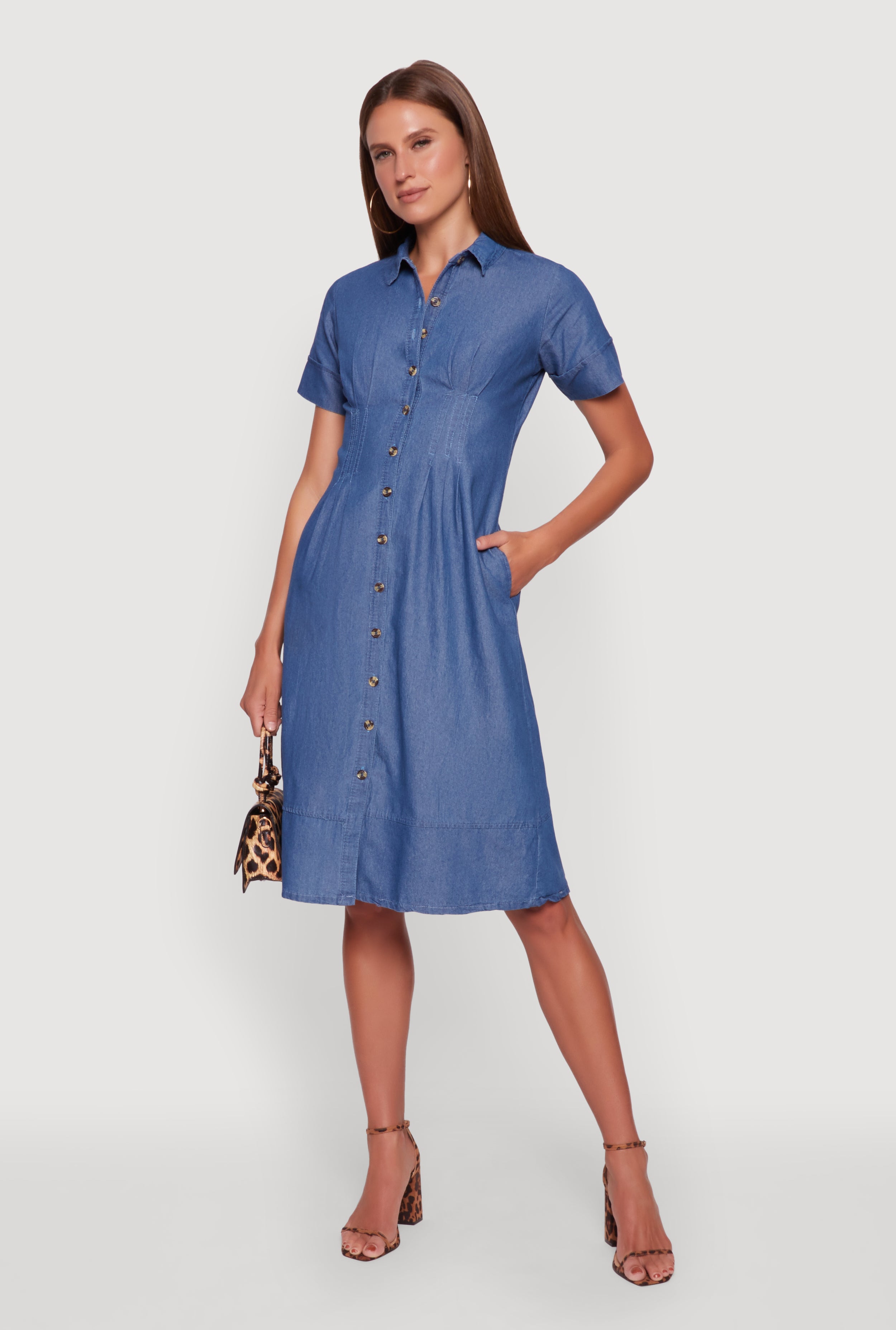 Denim Button Front Midi Dress Medium Wash Denim Dress Button-Up Dress Denim Midi Dress Lulus Denim Button Front Midi Dress Medium Wash Denim Dress Button-Up Dress Denim Midi Dress Lulus