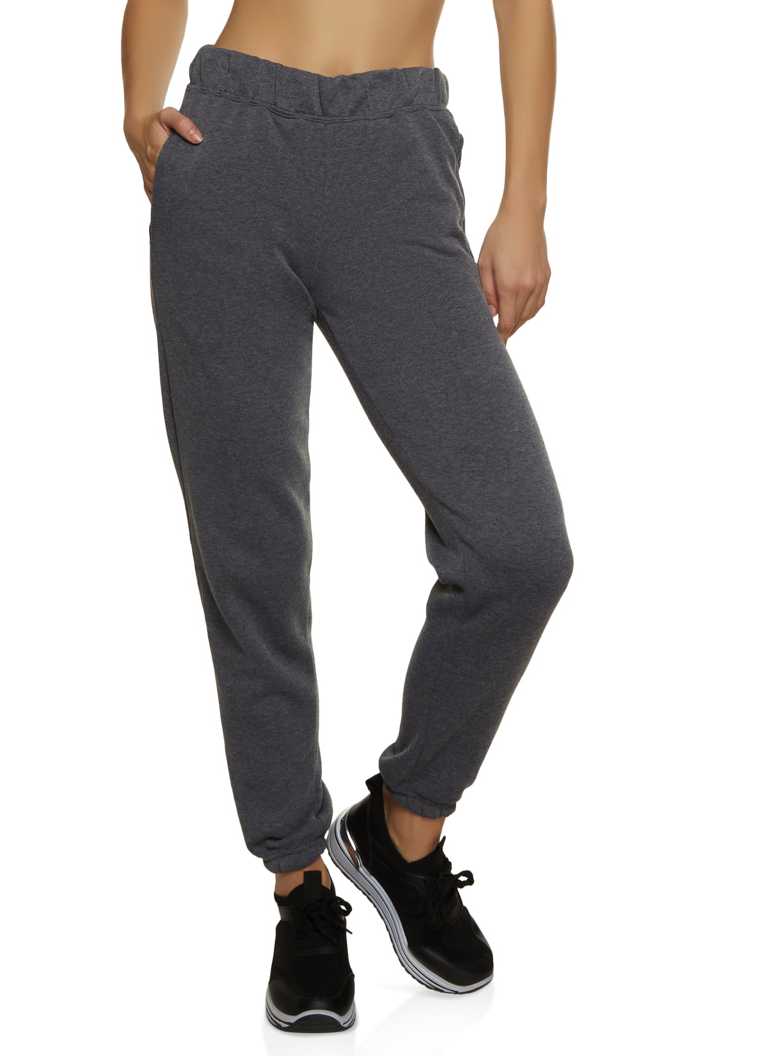 Fleece High Waisted Sweatpants