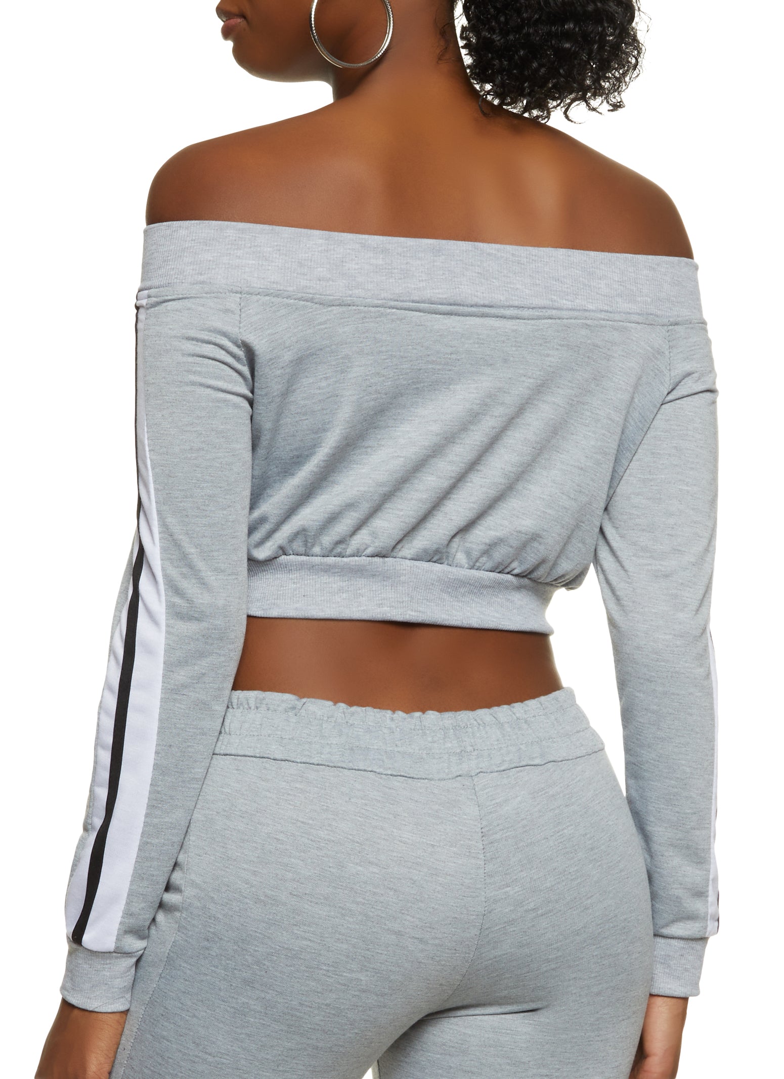 Sweatshirt off the shoulder Outlet