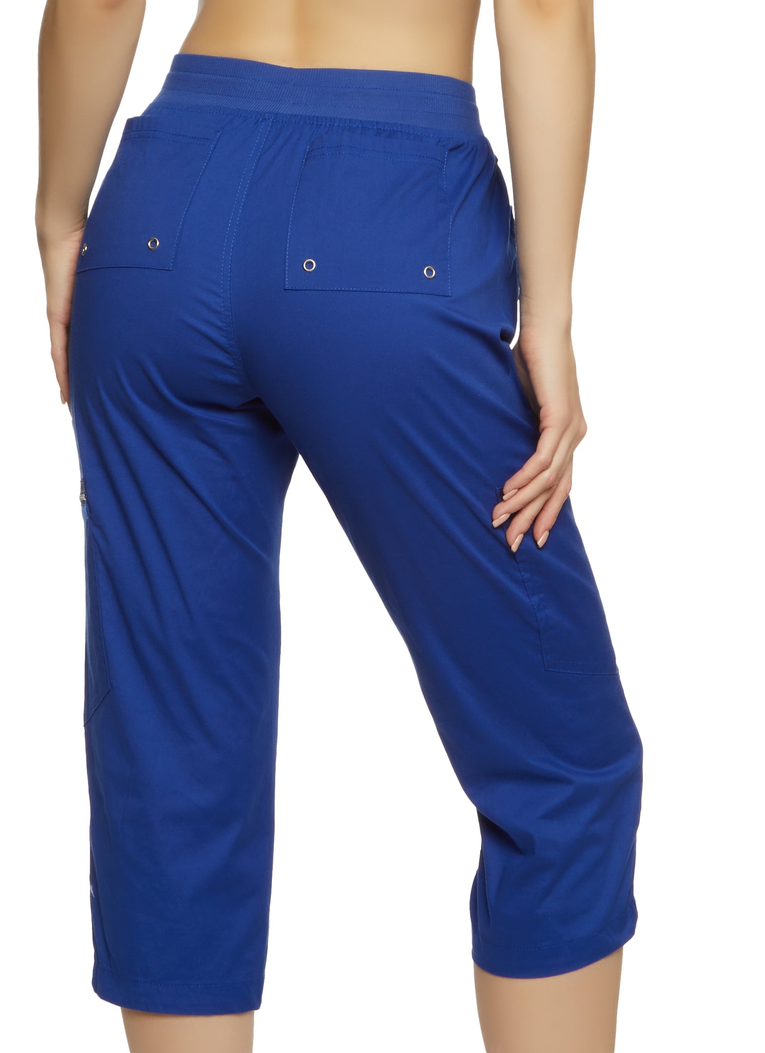 Zip Pocket Capri Pants
