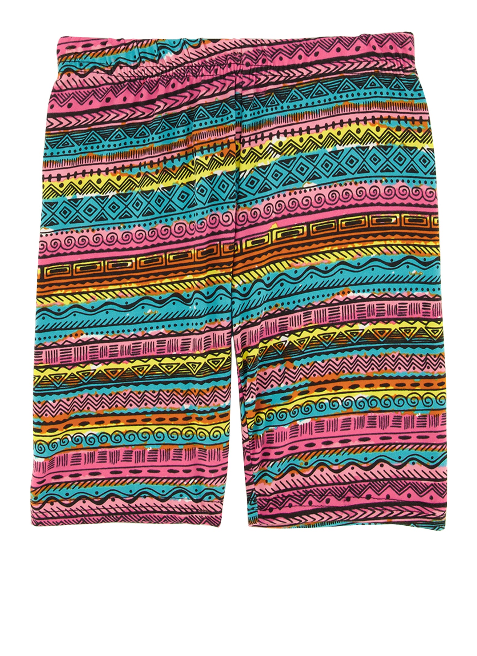 Little Girls Blessed Graphic Tee and Biker Shorts