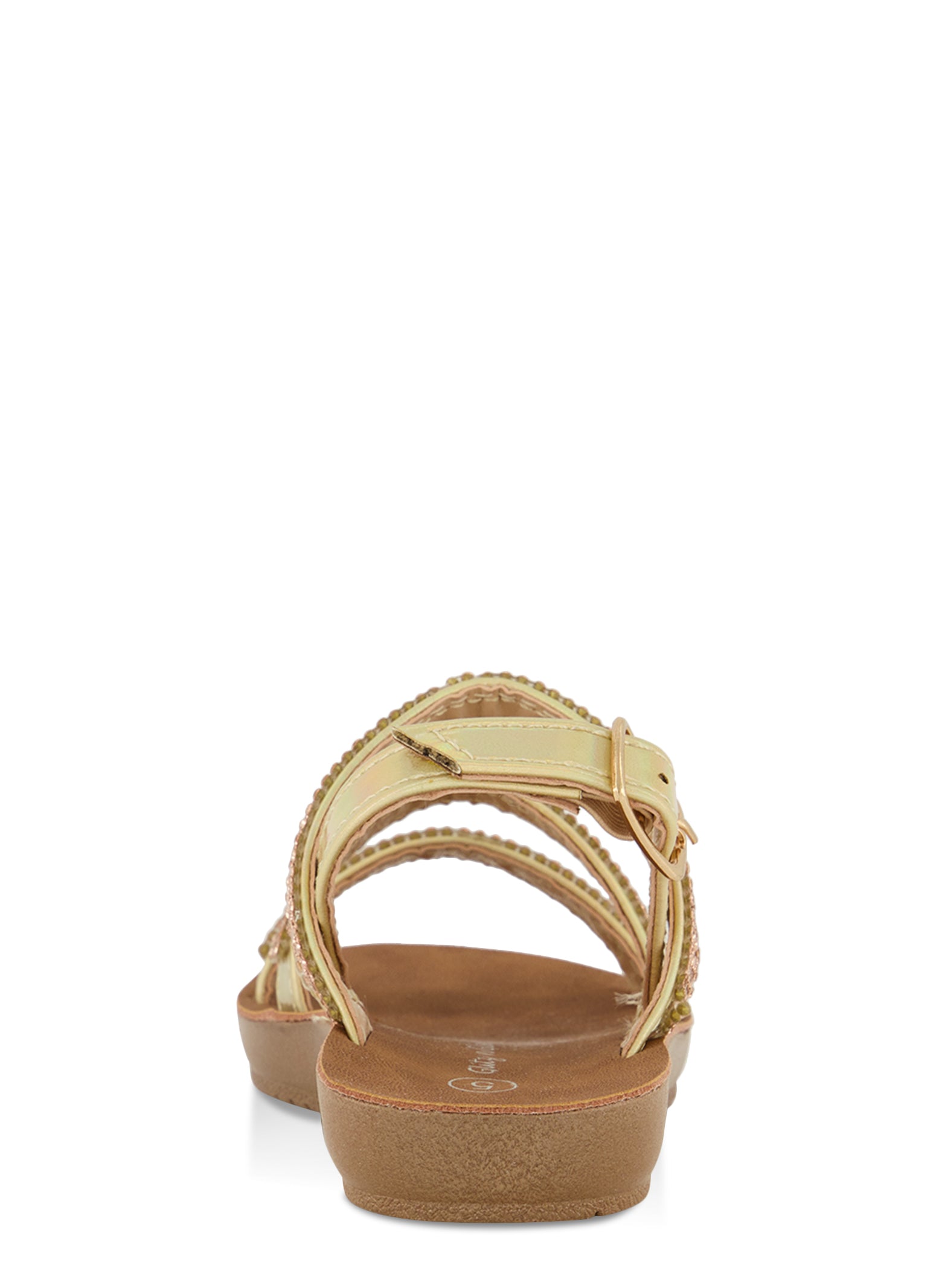 Toddler Girls Rhinestone Strappy Sandals