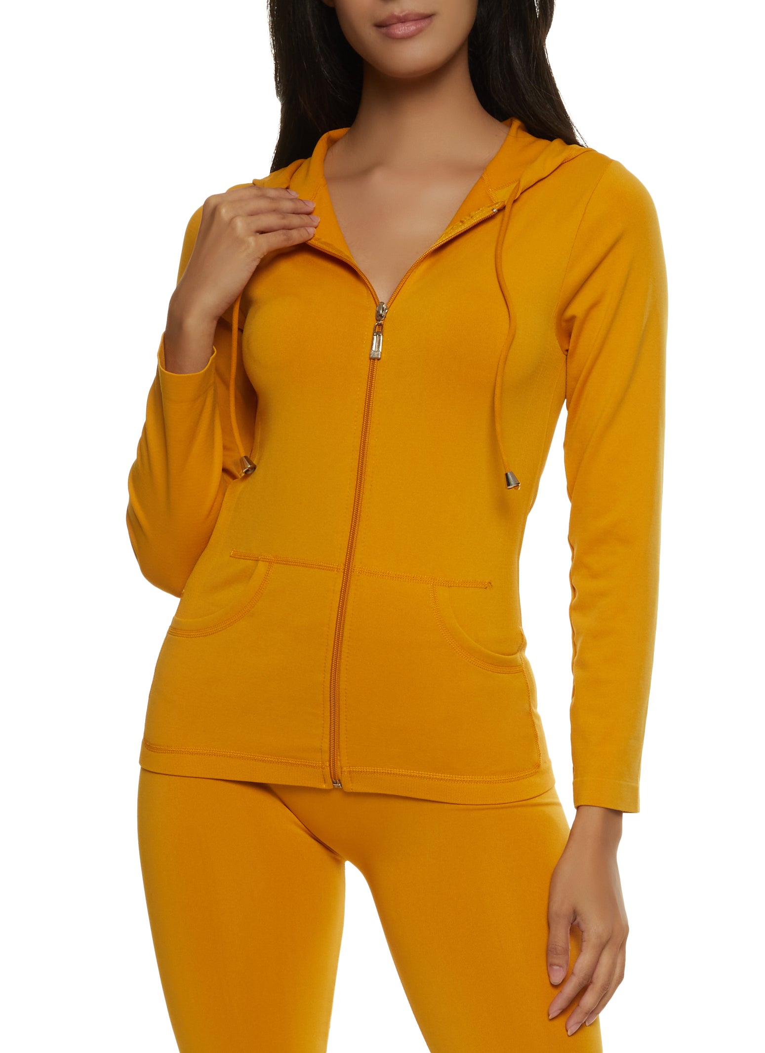 Basic Hooded Track Jacket