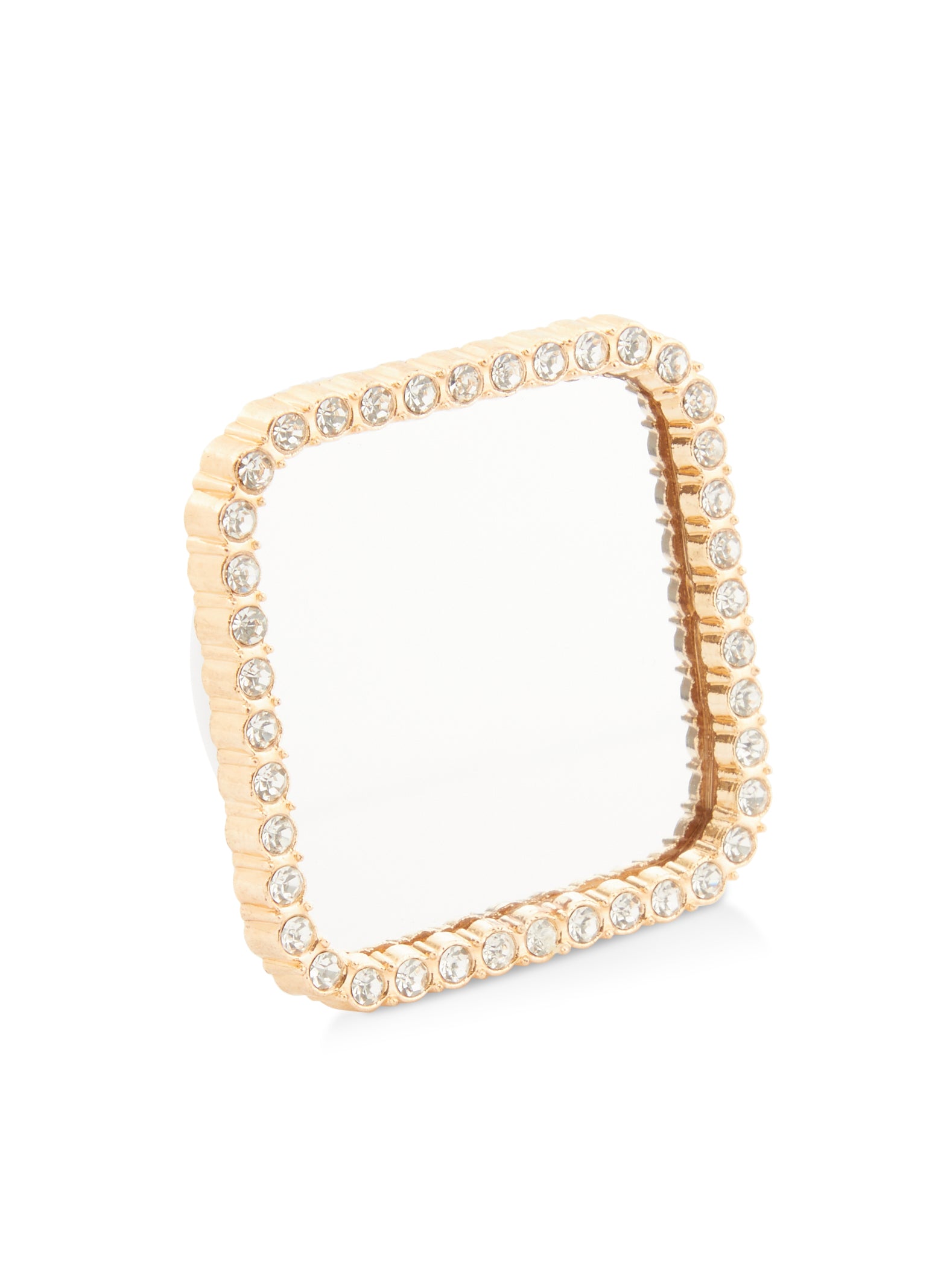 Rhinestone Mirror Phone Grip