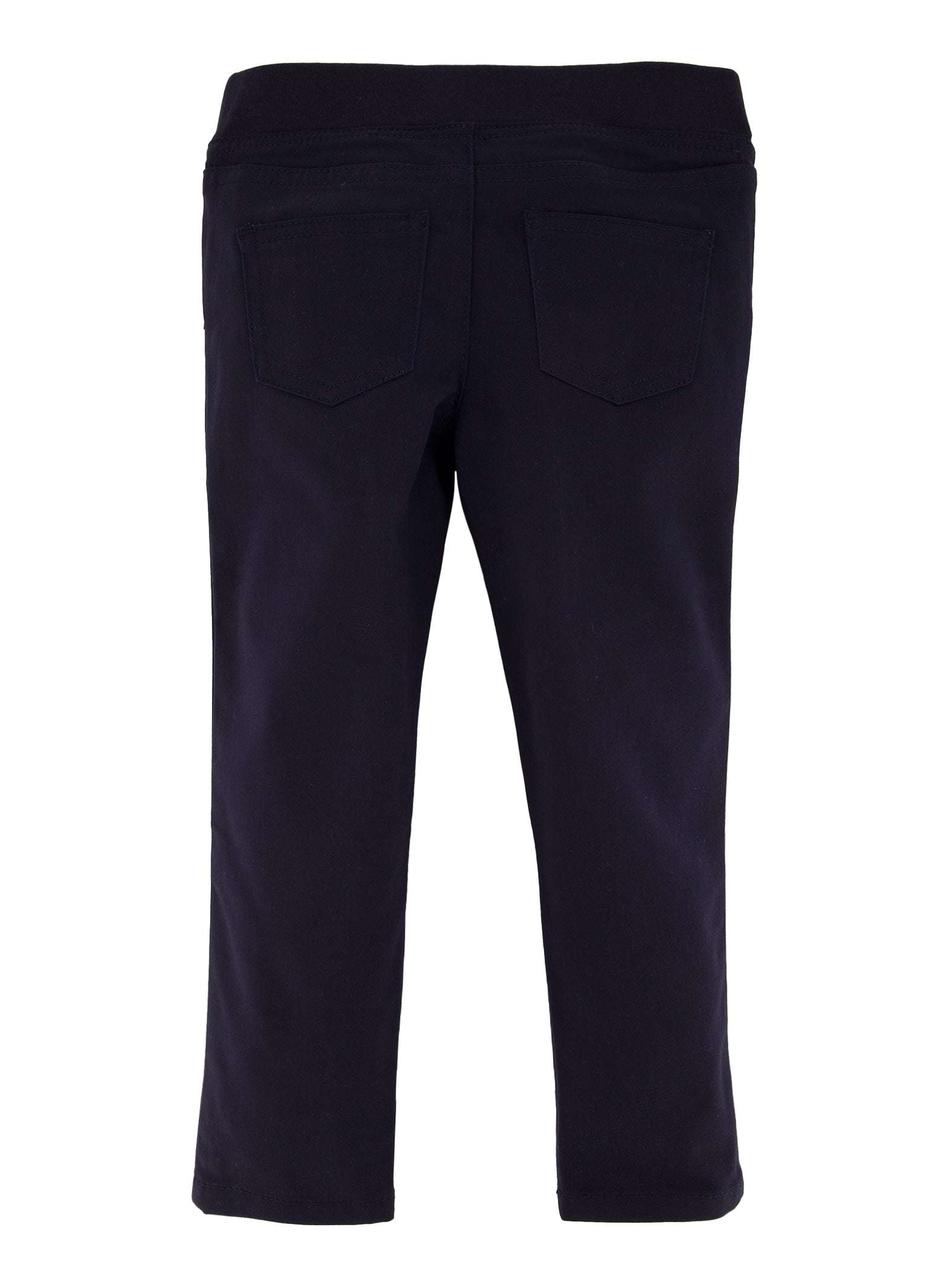 French Toast Girls 2T4T Solid Pull On Khaki Pants