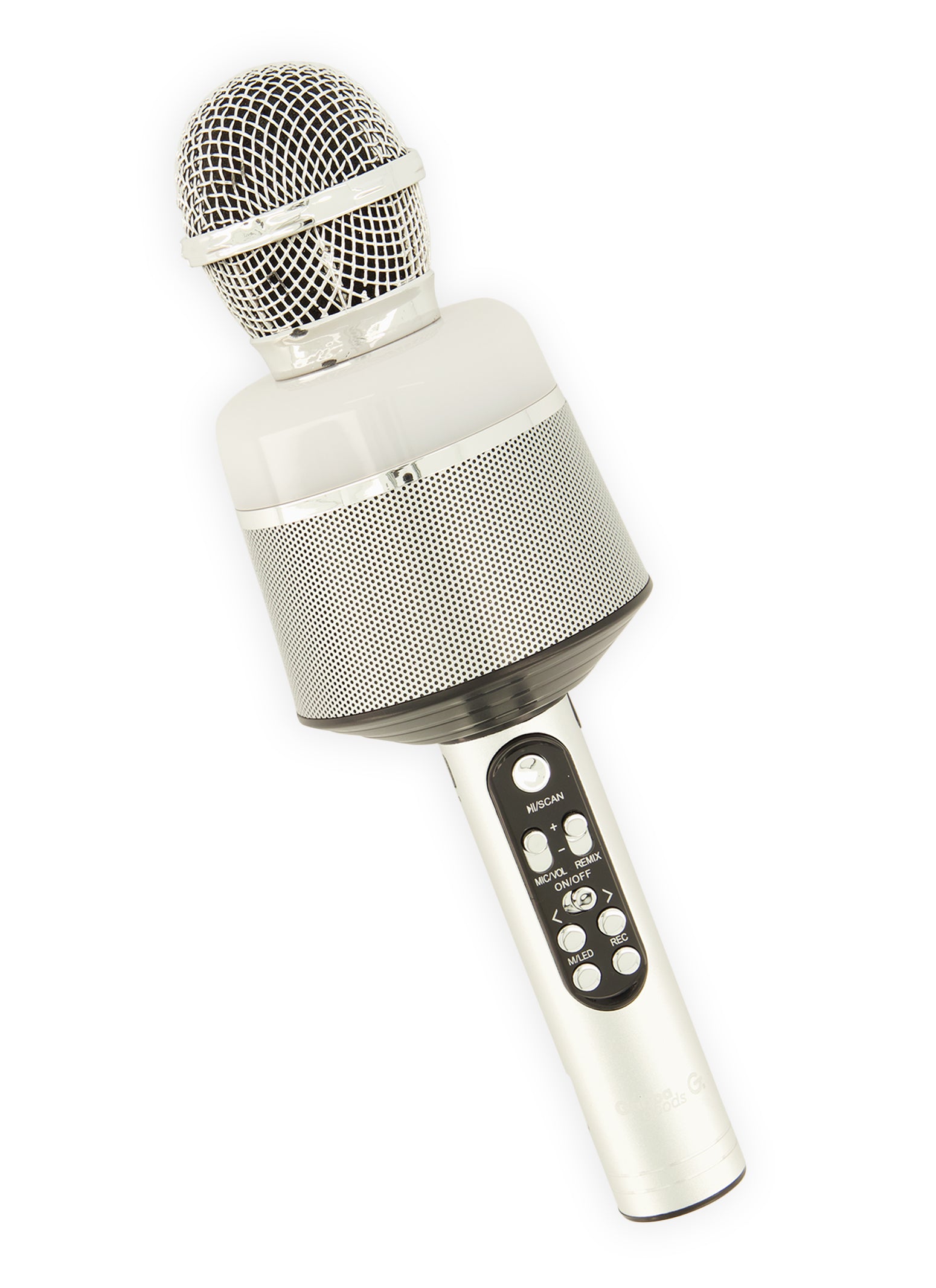 LED Light Up Karaoke Microphone with Wireless Speaker