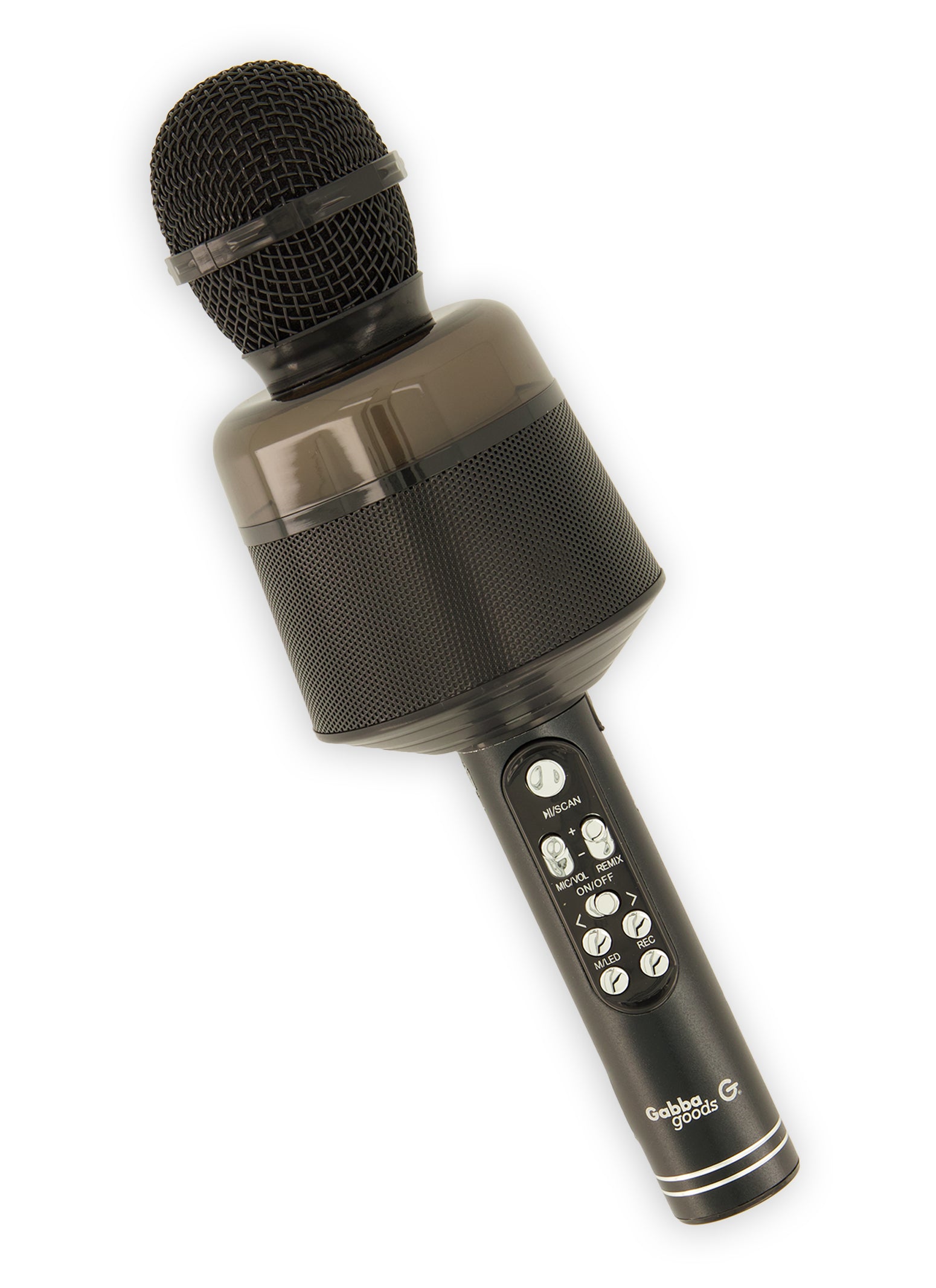 LED Light Up Karaoke Microphone with FM Radio Wireless Speaker