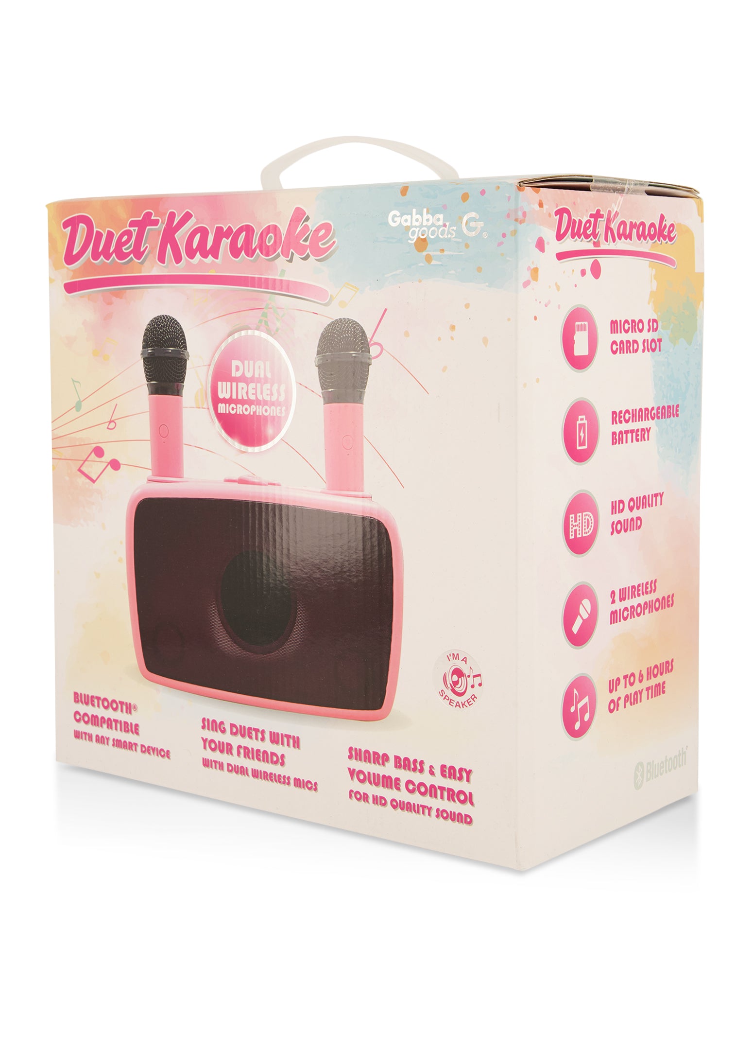 Duet Karaoke with Dual Wireless Microphones