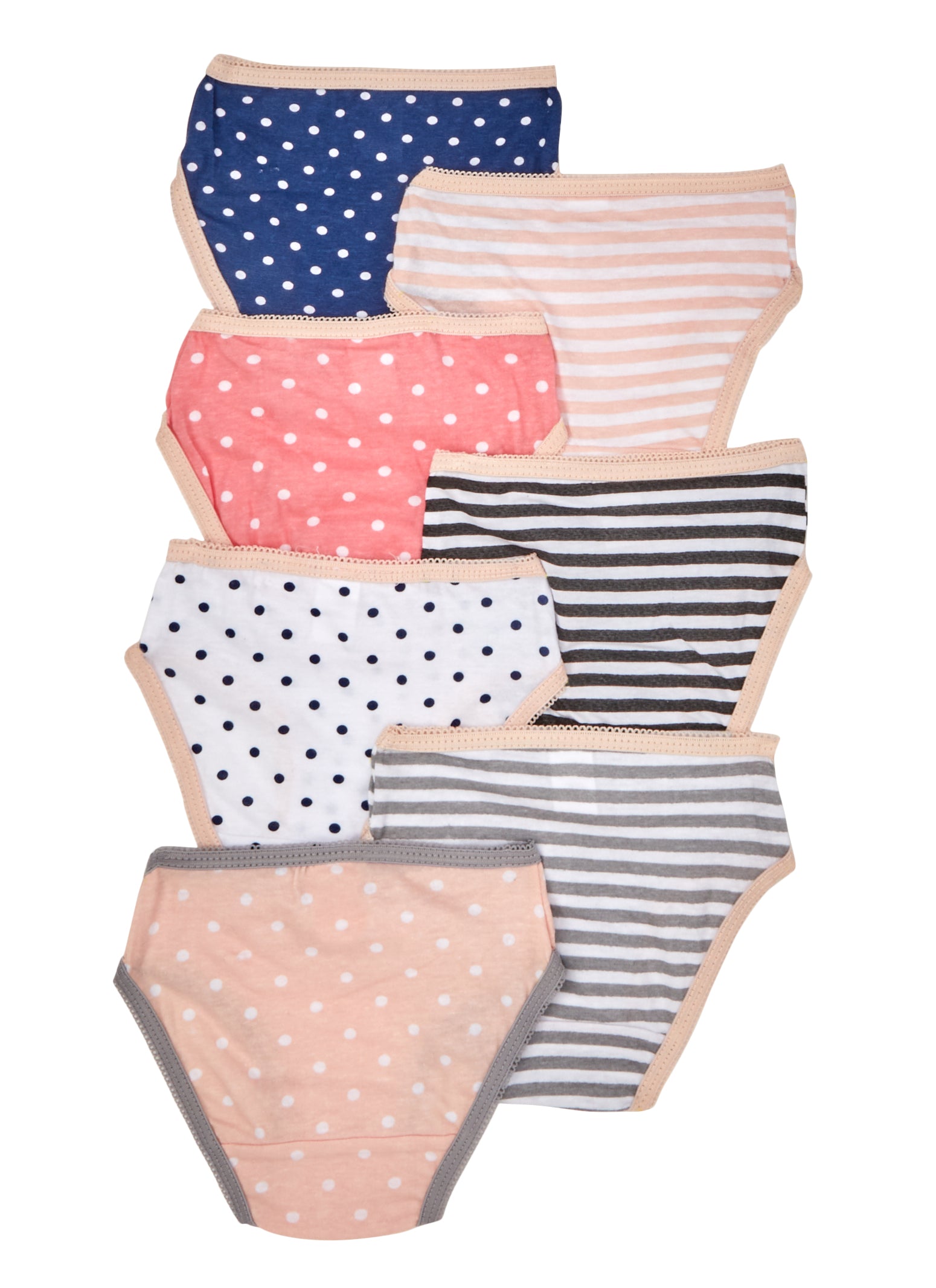 Toddler Girls 7 Pack Day of the Week Panties