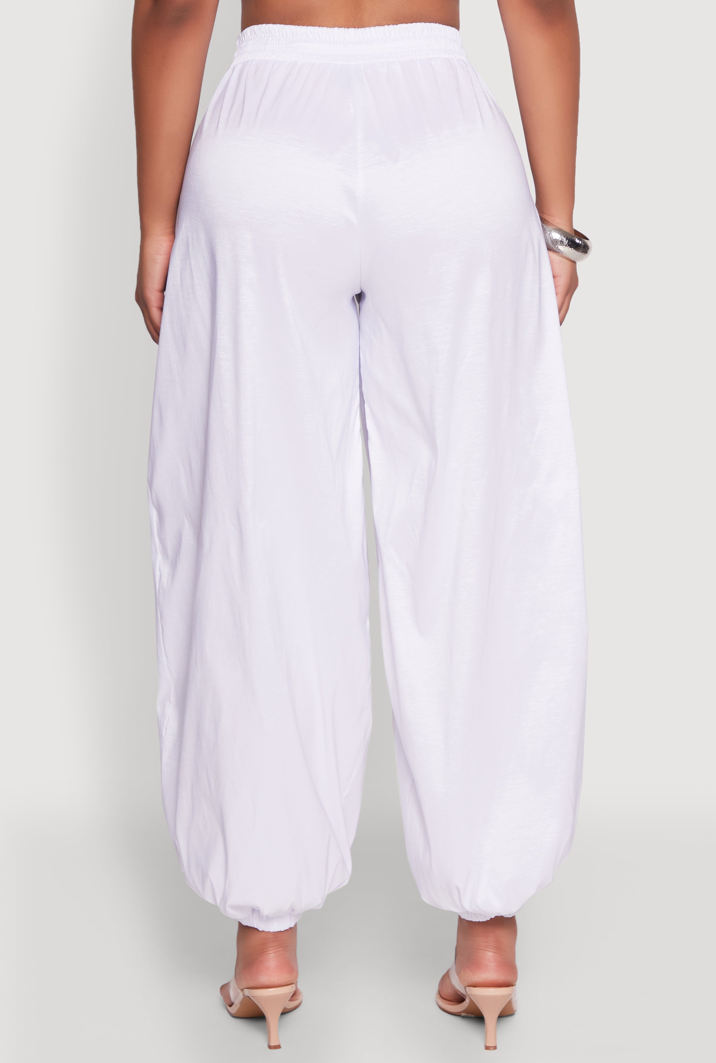 パンツ Crispy Balloon Pants - Ivory COLOR DENIM BALLOON PANTS [BEIGE] - WUNDER 大阪 セレクト