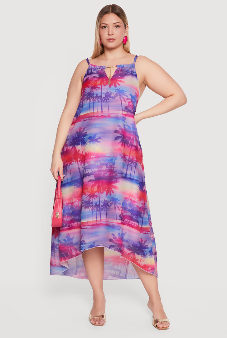 Purple Plus Size Dress | Rainbow Shops Purple Plus Size Dress | Rainbow Shops
