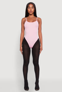 Daisy Scoop Neck Cami Bodysuit