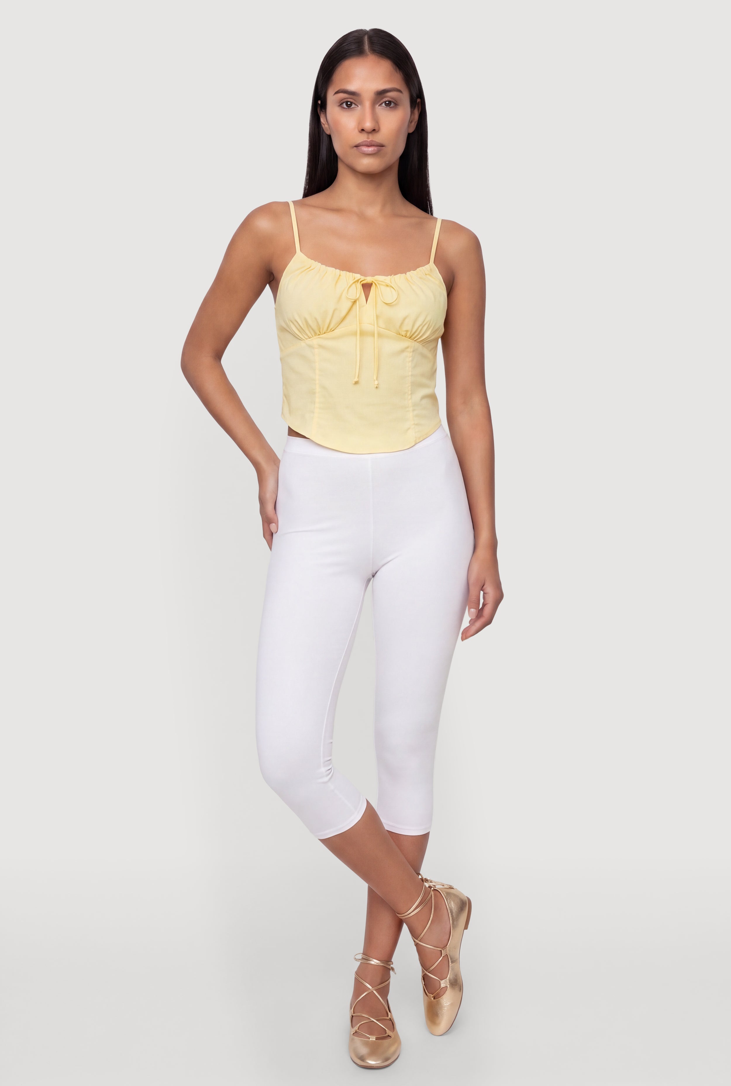 Tie Back Crop Tops | Rainbow Shops