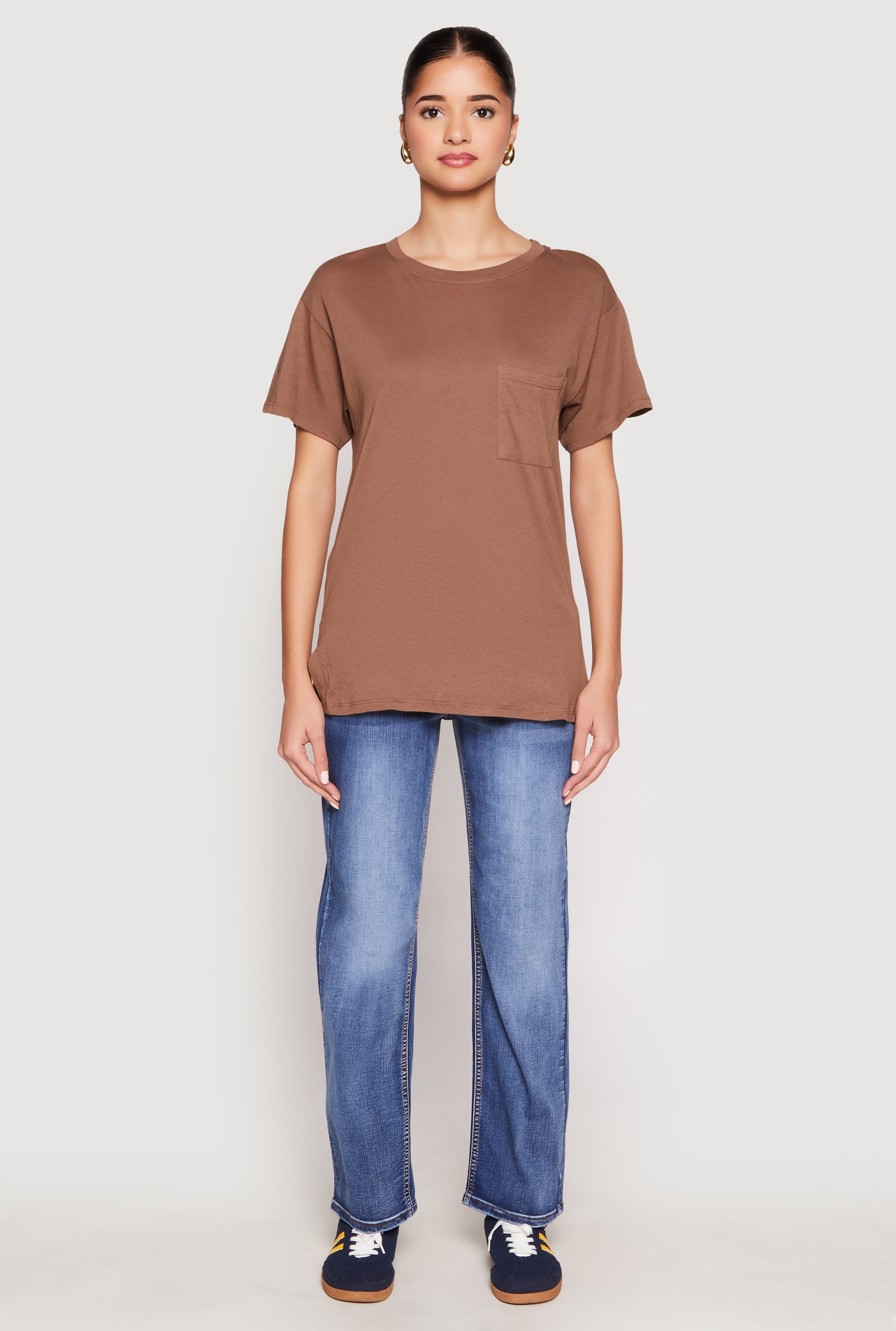 Side Slit Pocket T Shirt