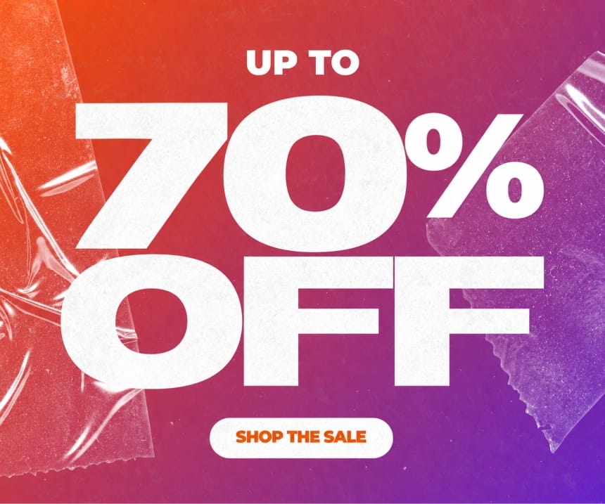 Up To 70% Off SHOP THE SALE