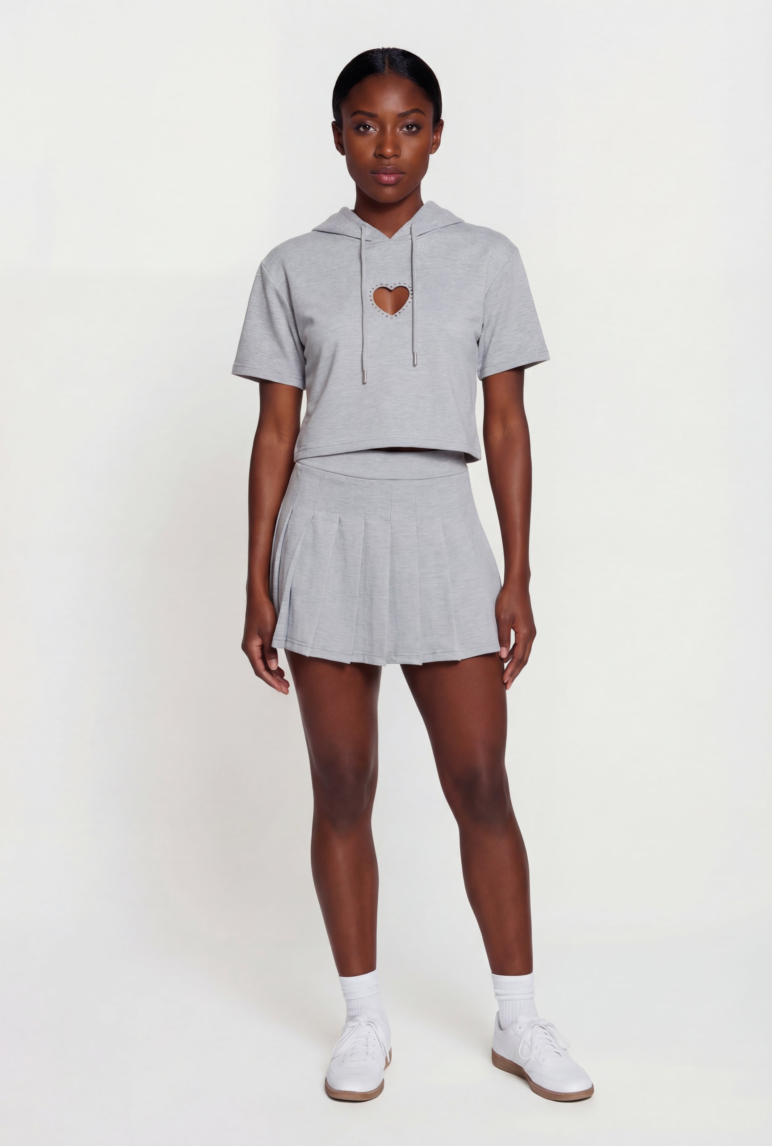 High Pleated Skirt | Rainbow Shops