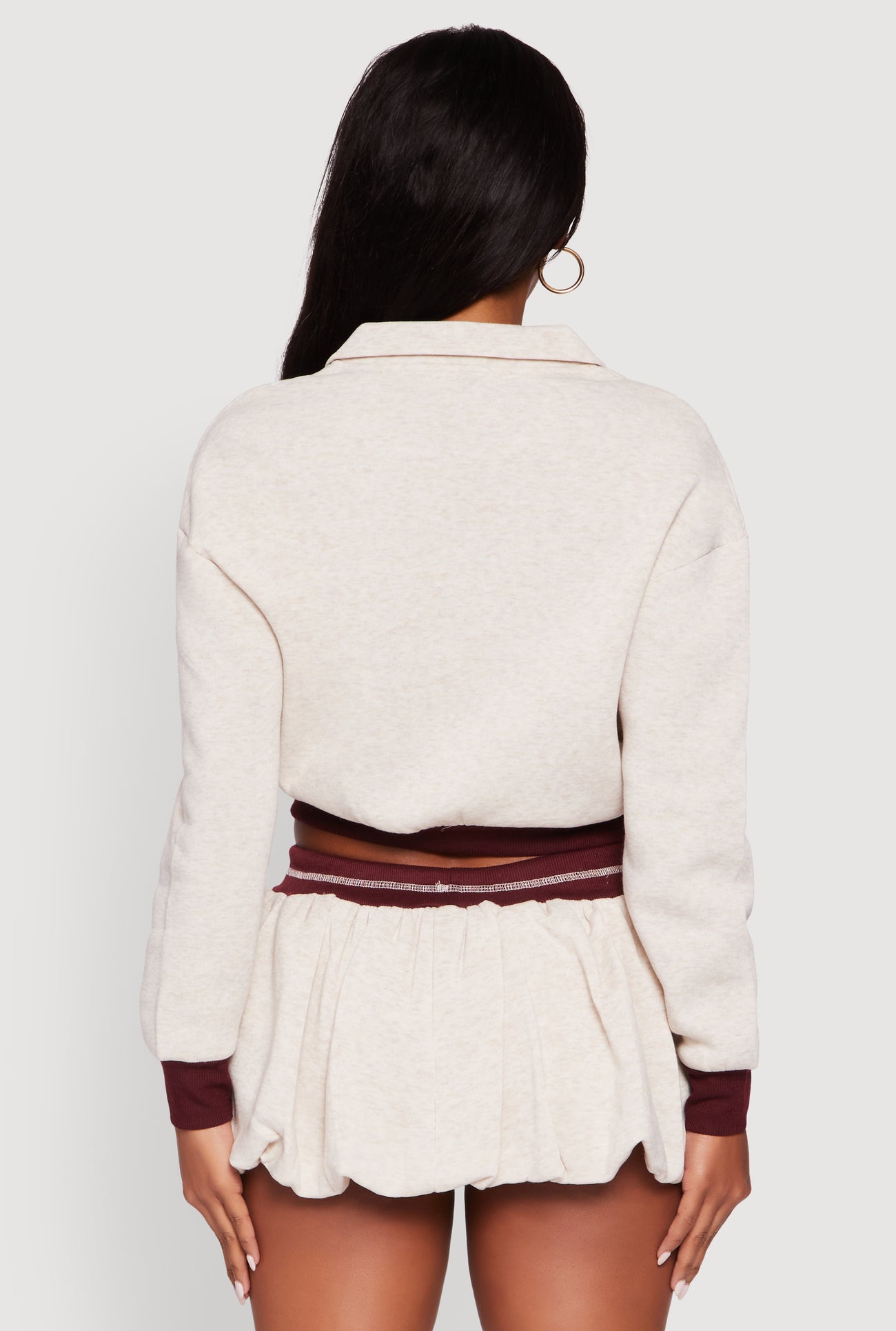 Best On The Court Graphic Cropped Sweatshirt