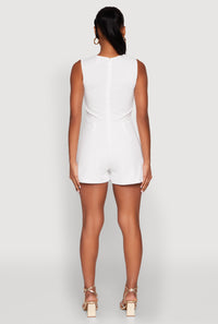Chain Link Detail Romper