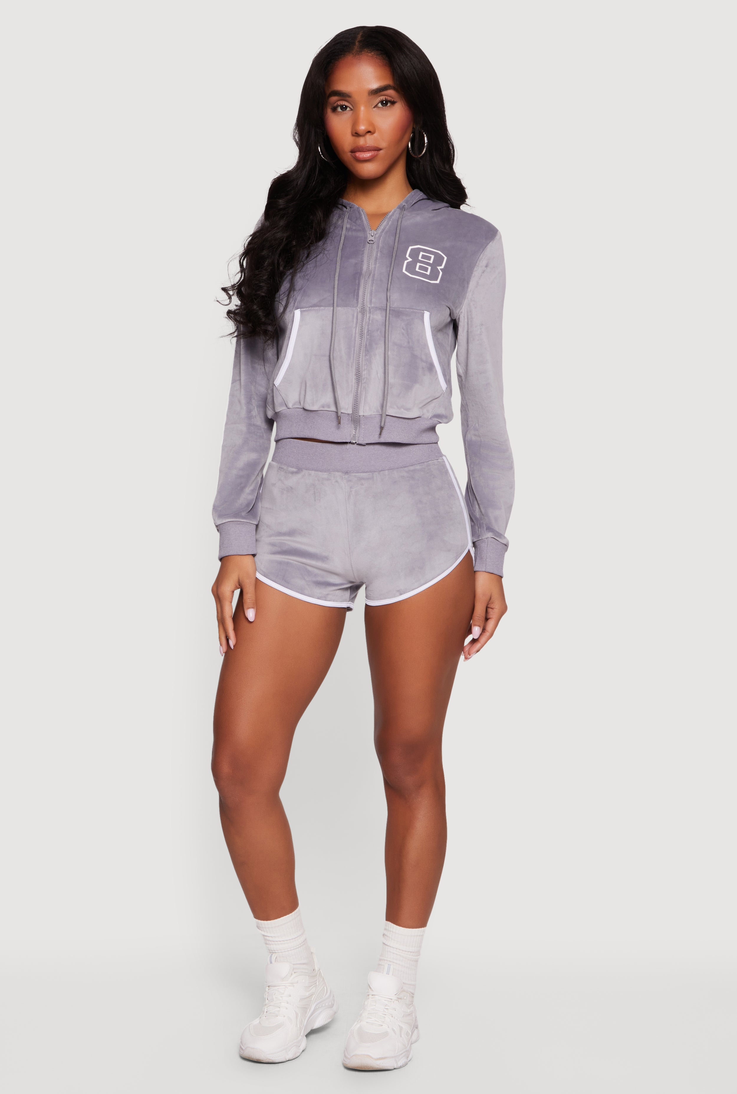 Velour Dolphin Shorts