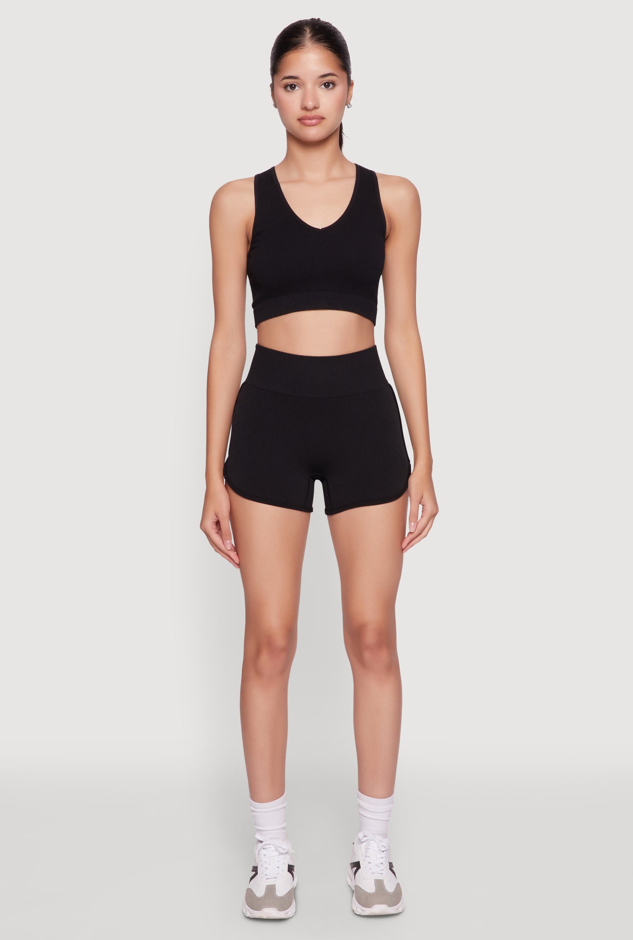 High Waisted Dolphin Shorts for Activewear