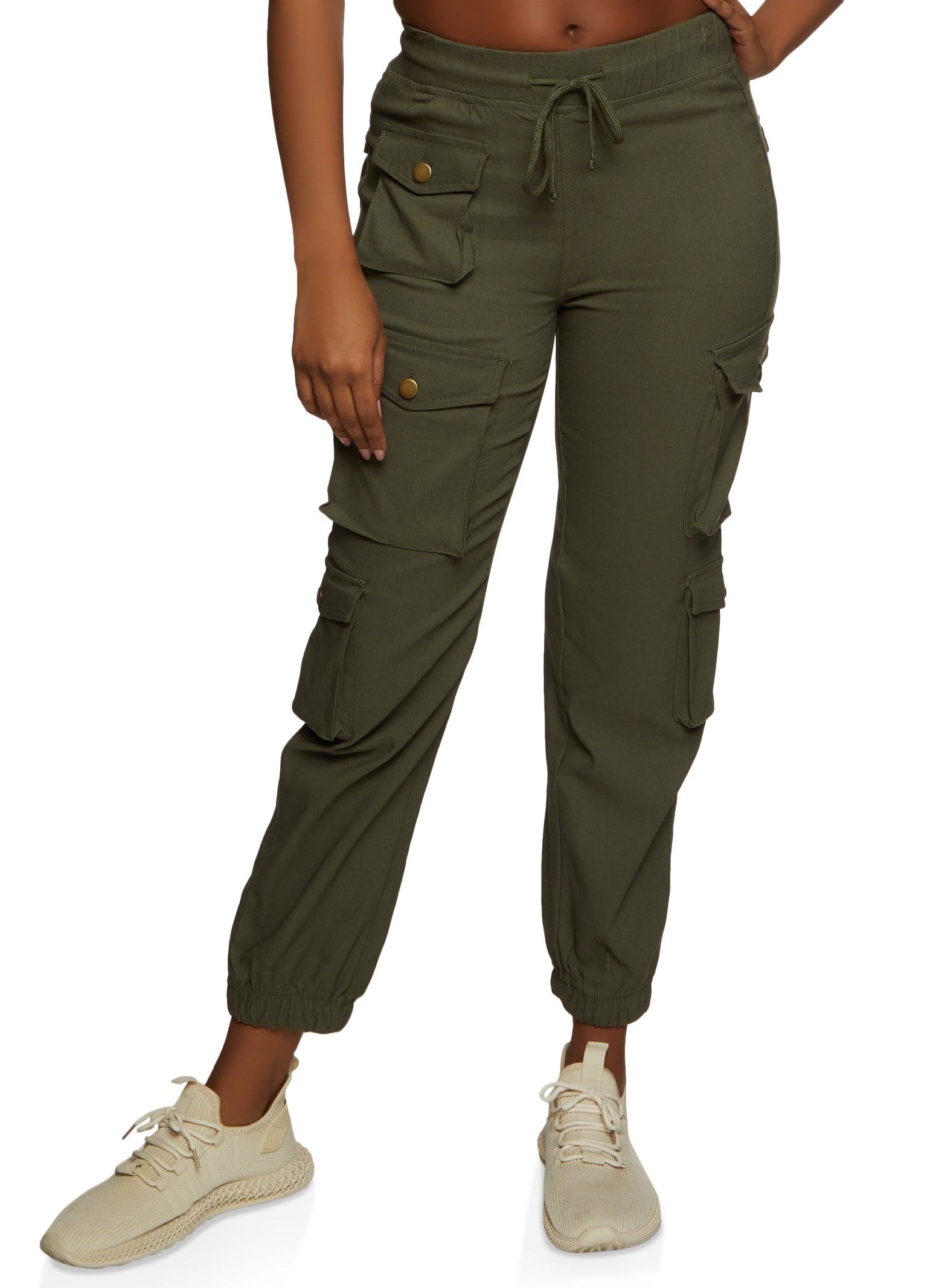 Cargo Pocket Hyperstretch Drawstring Joggers