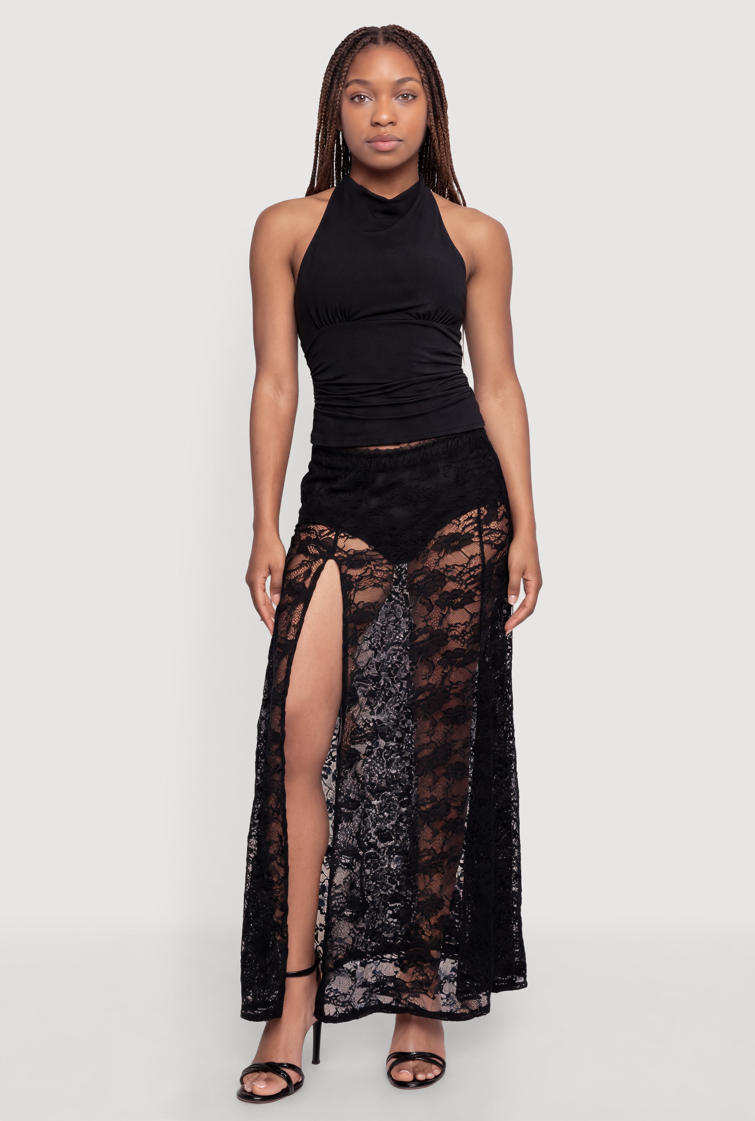 Lace Maxi Skirts | Rainbow Shops
