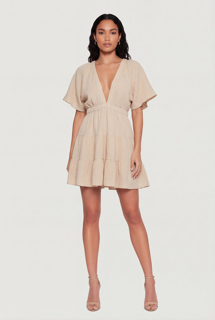 princess polly baby blue dress Beige Dresses | Everyday Low Prices