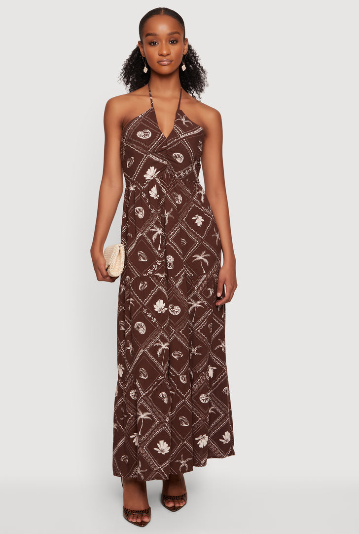 Halter Maxi Dresses | Rainbow Shops
