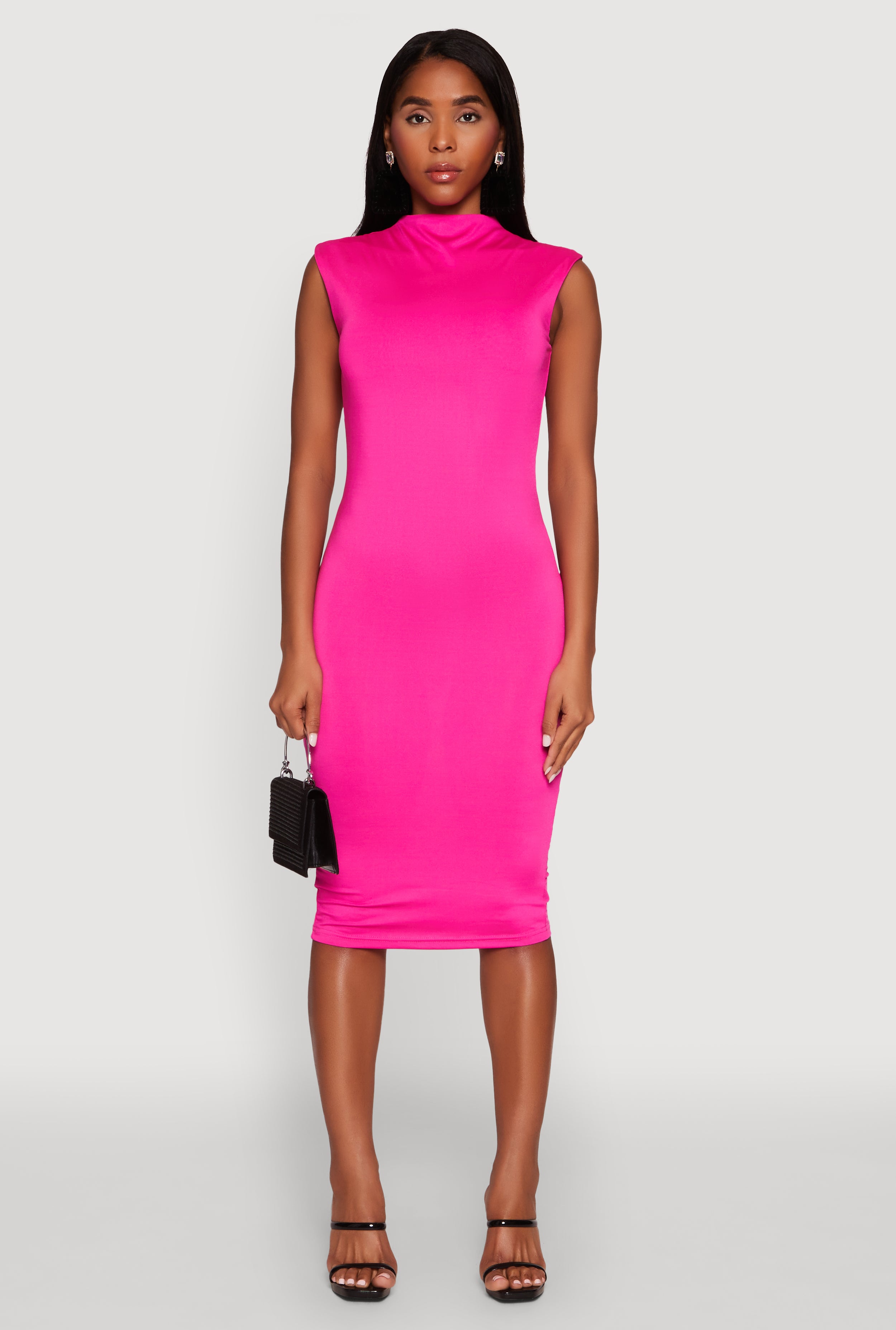 Women's High Neck Dress
