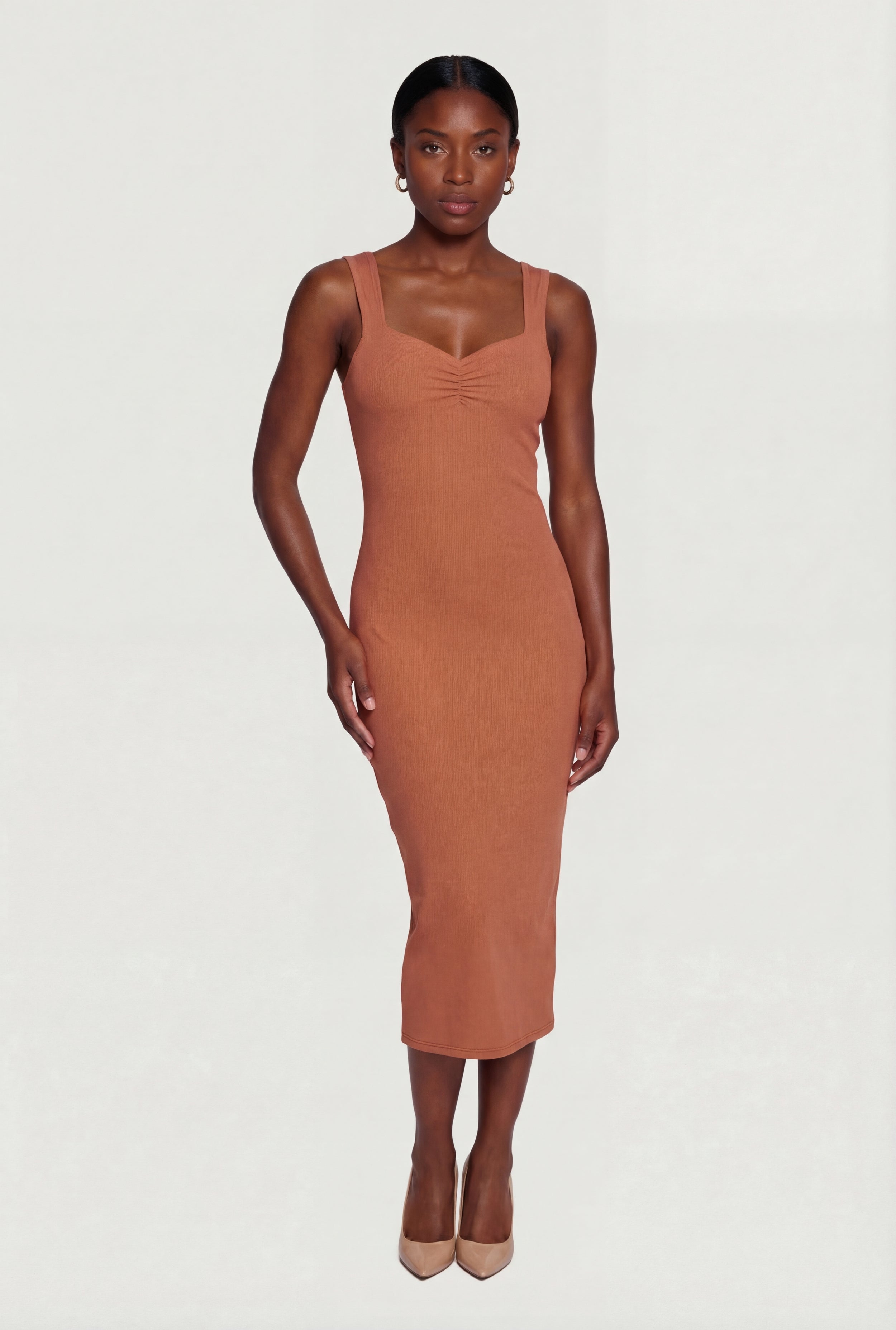Ruched Cami Dress | Rainbow Shops