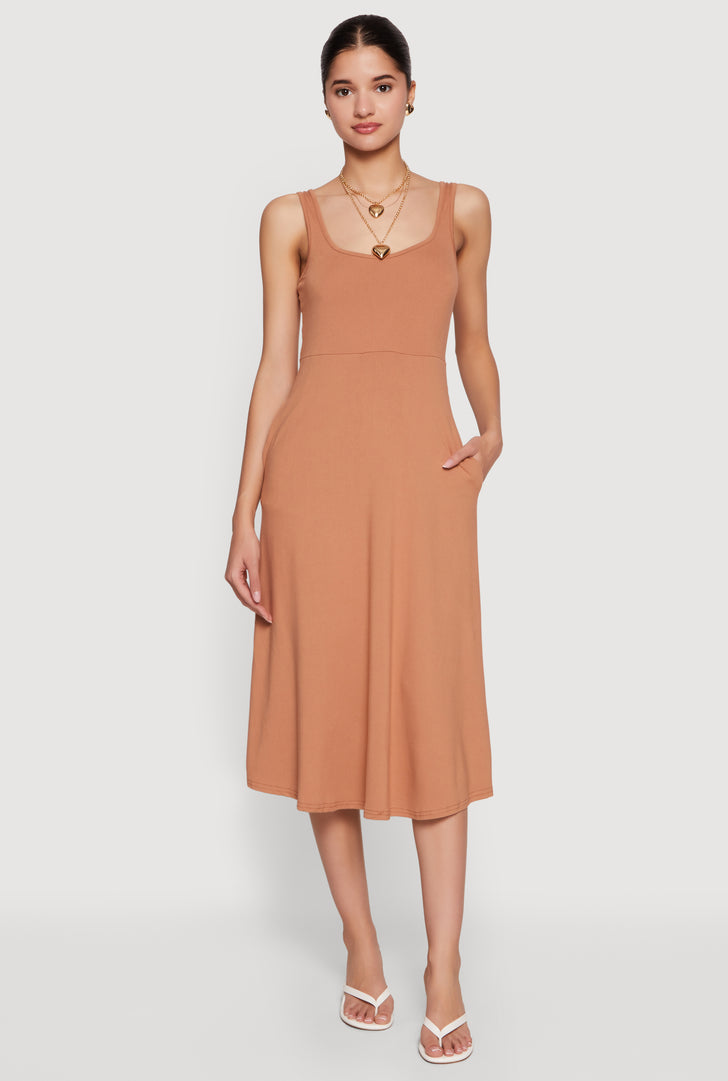 Mid Length Flare Dresses Mid Length Flare Dresses