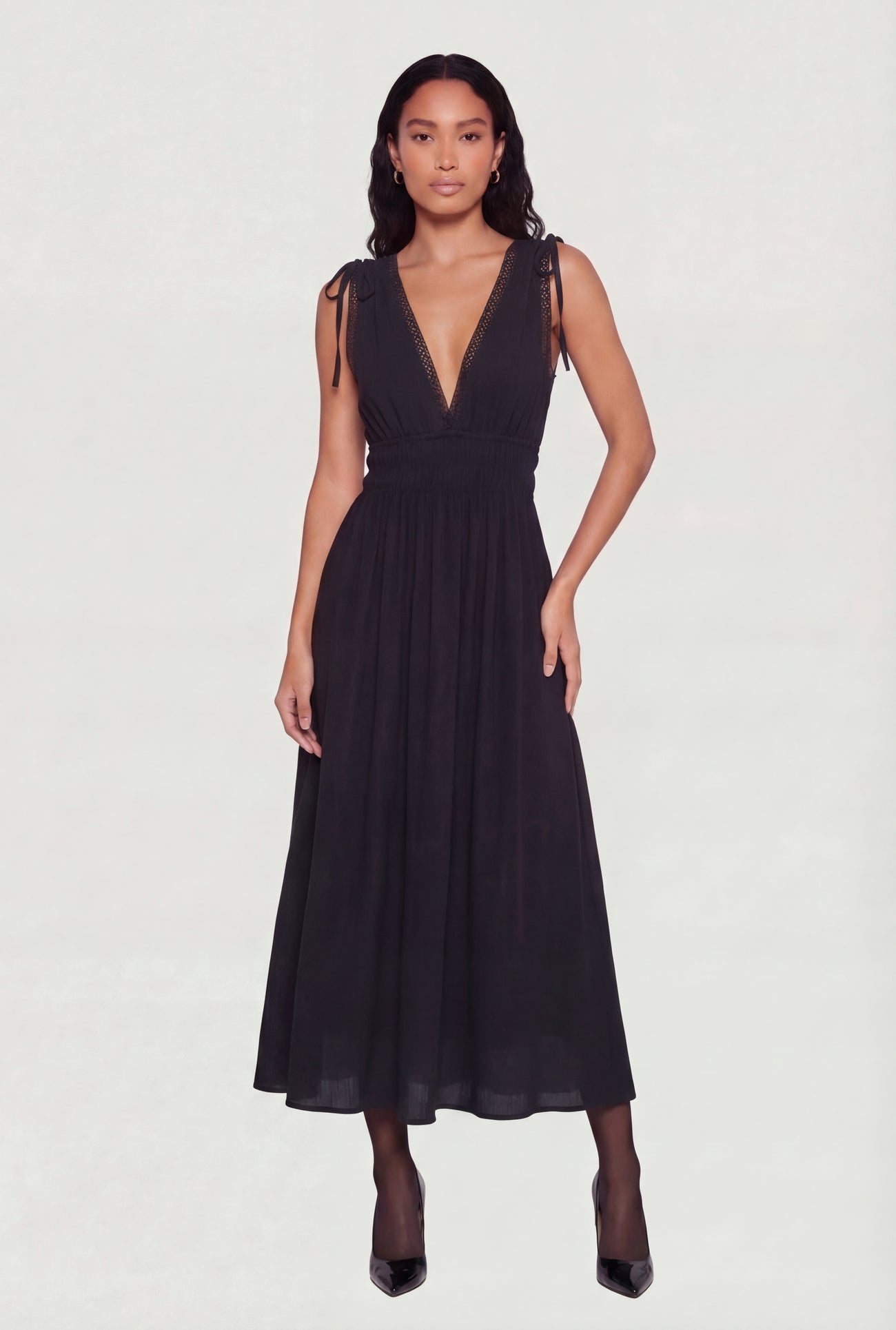 dark denim mini dress Dark Denim Harvey Fitted Mini Dress