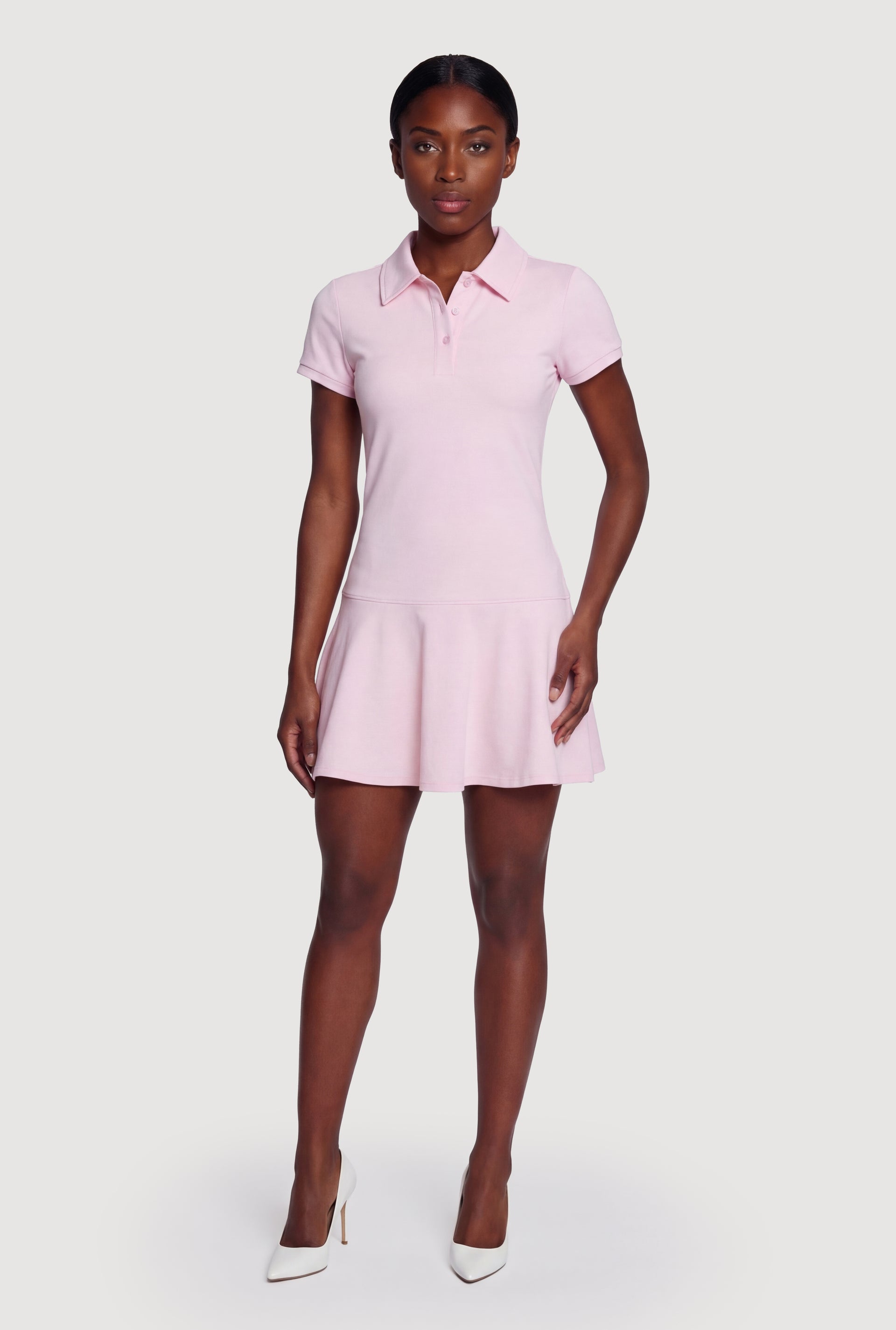 polo neck skater dress Black Turtleneck Polo Neck Skater Dress Rachel Parcell,