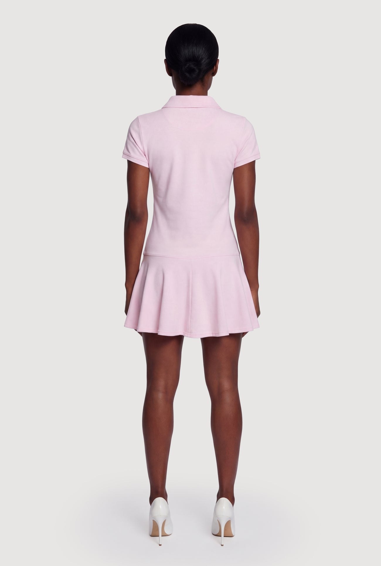 short pink skater dress FANCYINN Women's Pink Short Dress Spaghetti Strap Backless Mini Skater  Summer Dress Light Pink L at Amazon Women's Clothing store