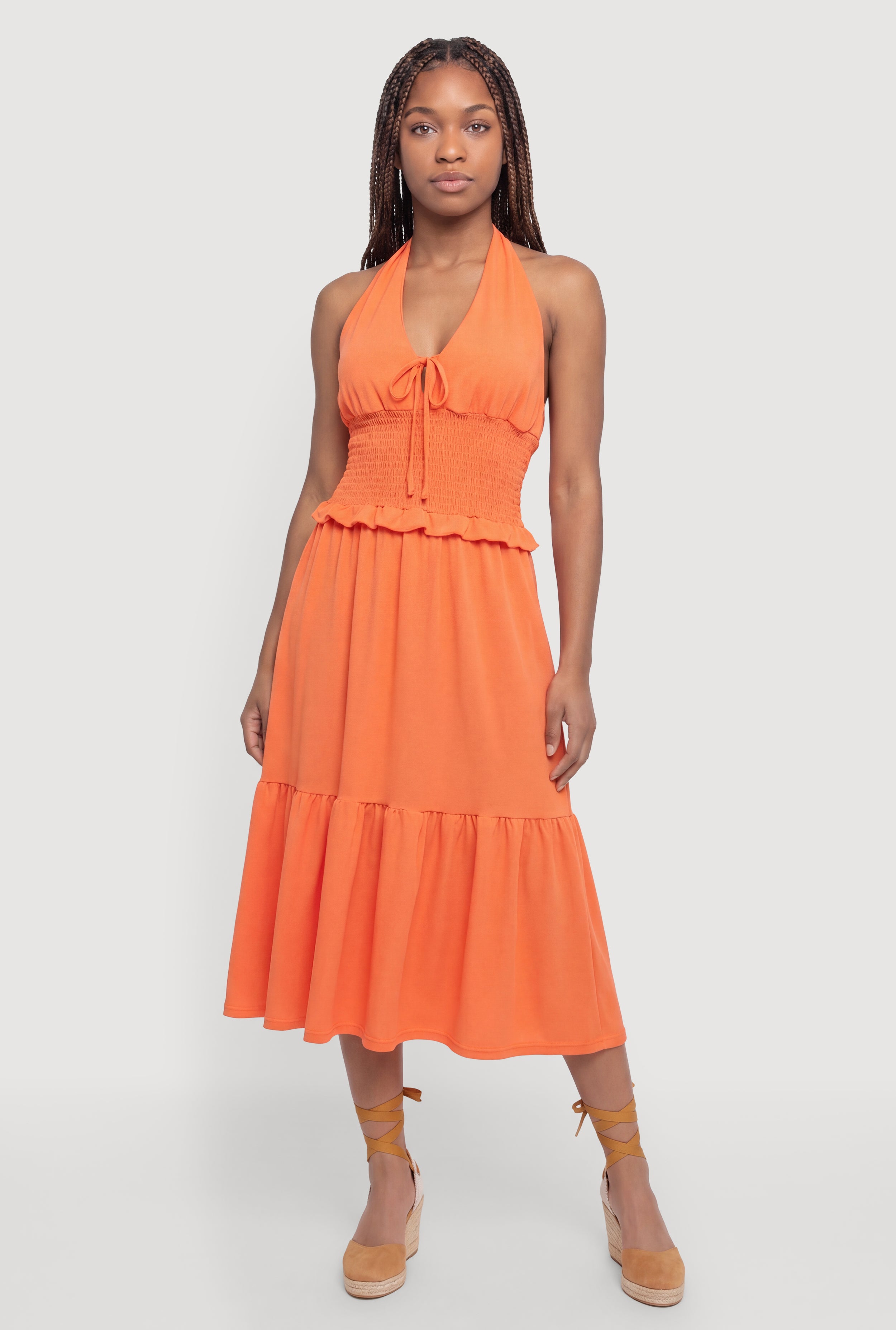 Casual Tiered Dress | Rainbow Shops