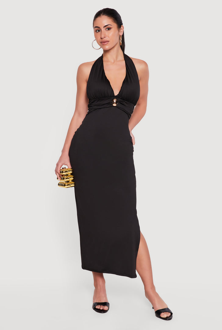 mesh ruched drawstring maxi dress In My Arms Ruched Mesh Maxi Dress In White