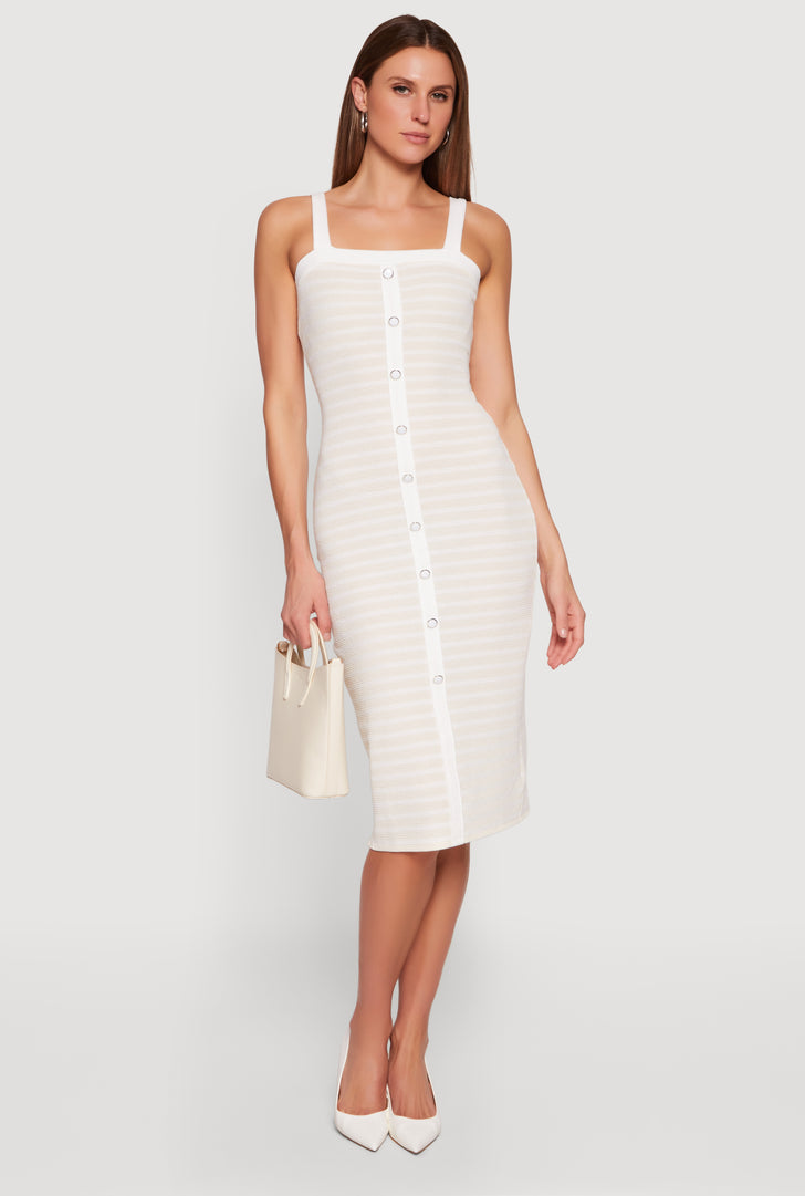 denim pleated dress Supima Pleated Denim Dress With Sculpted Bodice