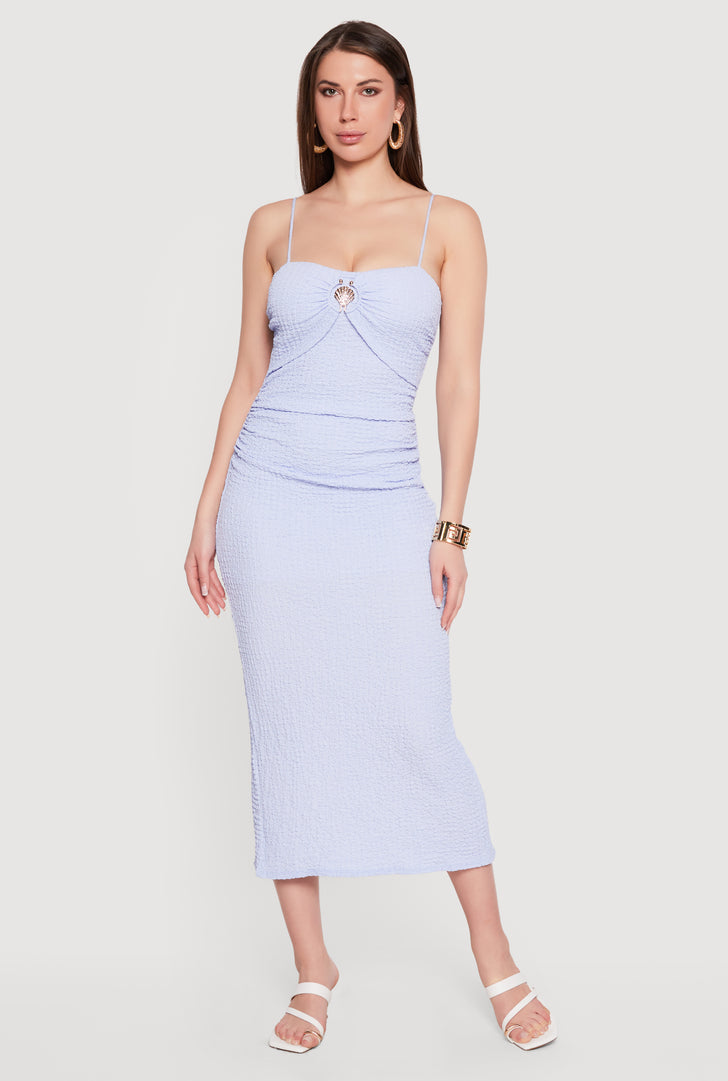 Green Side Slit Dresses | Rainbow Shops