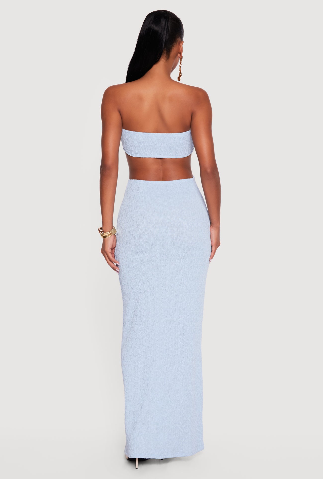 knit tube top maxi dress Slim-Fit Tube Top Knit Maxi Dress Likemychoice