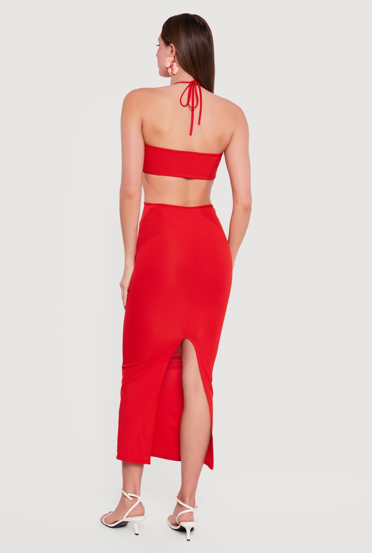 cailey cutout halter maxi dress Cailey Cutout Halter Maxi Dress