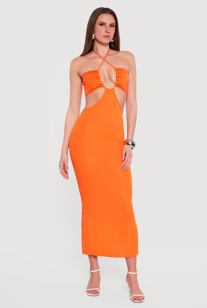 Orange Bodycon Dresses | Everyday Low Prices | Rainbow Orange Bodycon Dresses | Everyday Low Prices | Rainbow