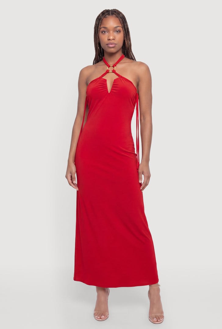red dresses for sale Maxi Dress Long Dress Adorn Lace Bust Maxi Dress Size 8 Still not know which one to wear for your big event? Sexy Red Spaghetti-Straps Mermaid Prom