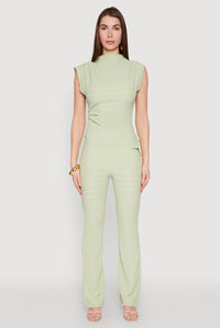 Asymmetrical Hem Cap Sleeve Top