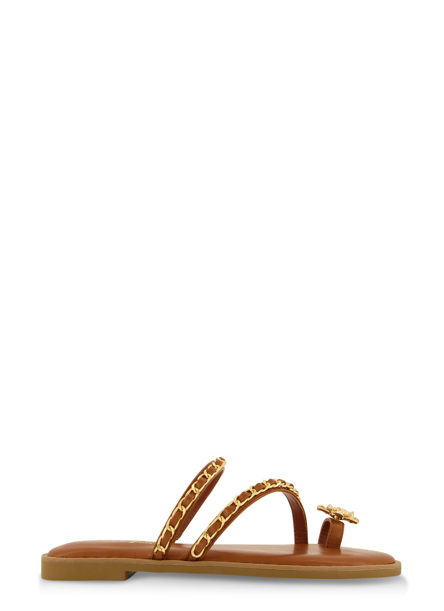 Bailee Vintage Chain T Strap Sandals