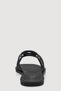 Cut Out Band Jelly Slide Sandals