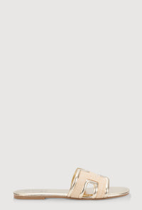 Plus Size Trendy Patterned Crepe Knit Shorts