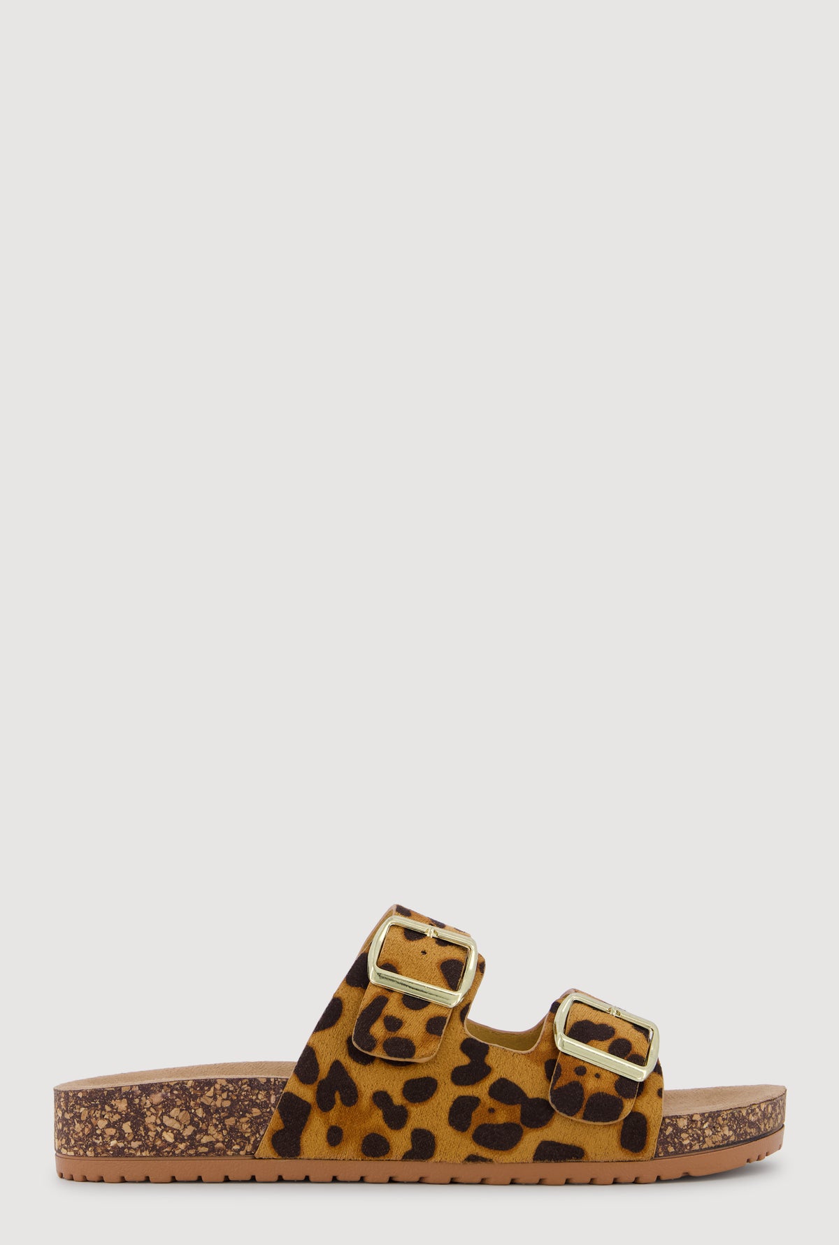 Vionic Leopard Print Sandals with Yellow Accents Vionic Tide II Leopard Print Flip Flop Orthotic Womens 10  main image 3