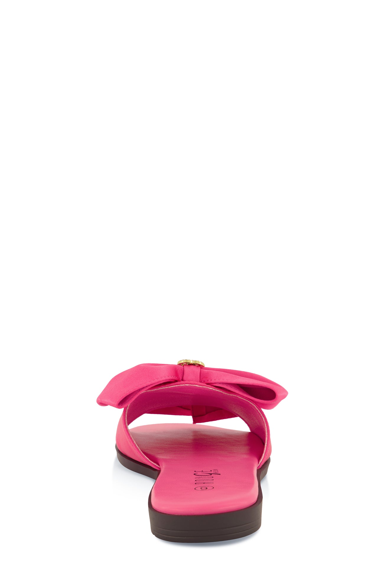Bow Band Open Toe Slide Sandals