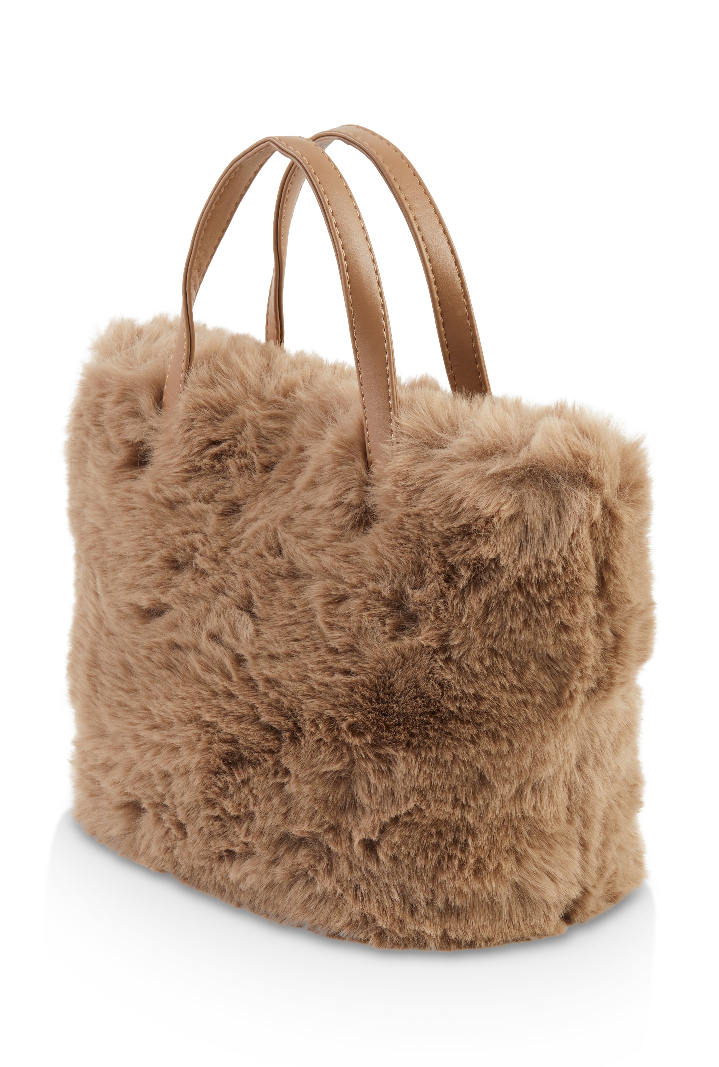 Faux Fur Tote Bag
