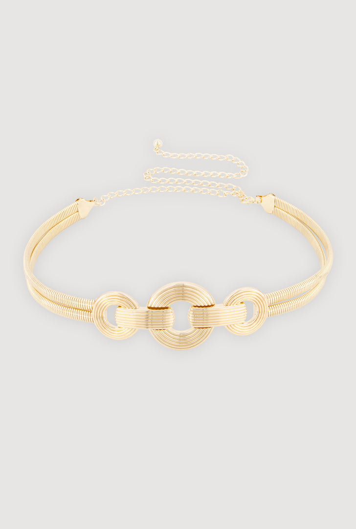 gold belt for dress near me Women's Fashion Gold Wide Waistband Elastic Stretch Dress Waist Belt Buckle Band